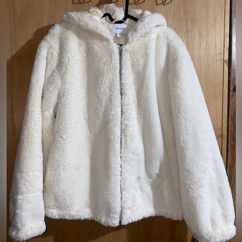 Faux Fur Hooded Jacket
